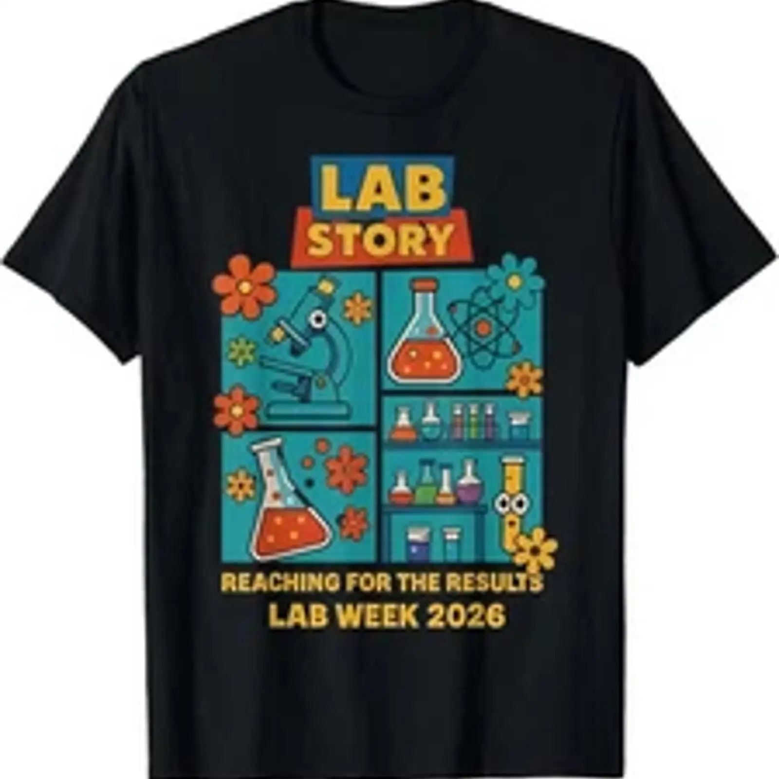 Medical Lab Week - Футболка для медицинских техников Laboratory Week