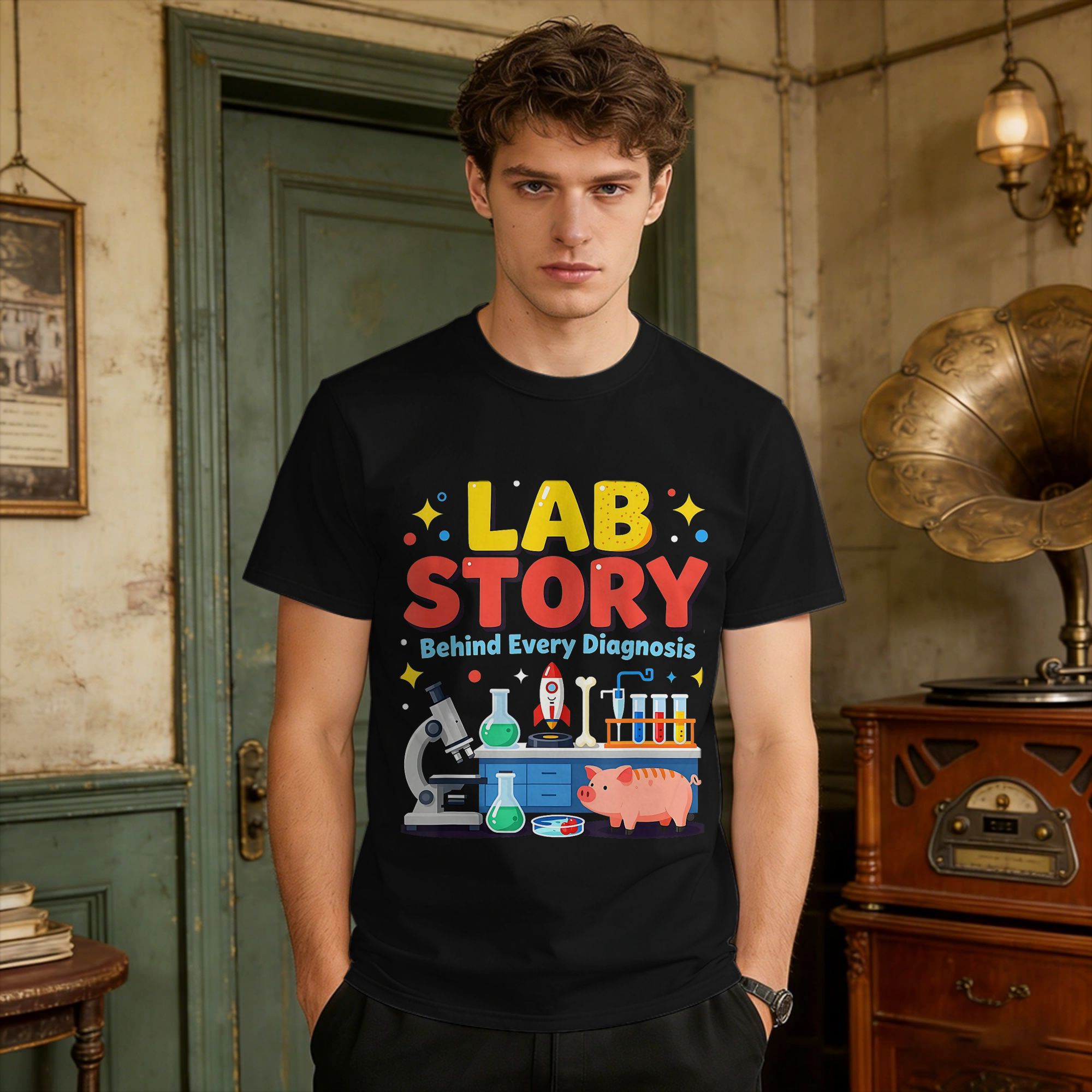 Medical Lab Week - Мужские футболки для техников медицинских лабораторий,