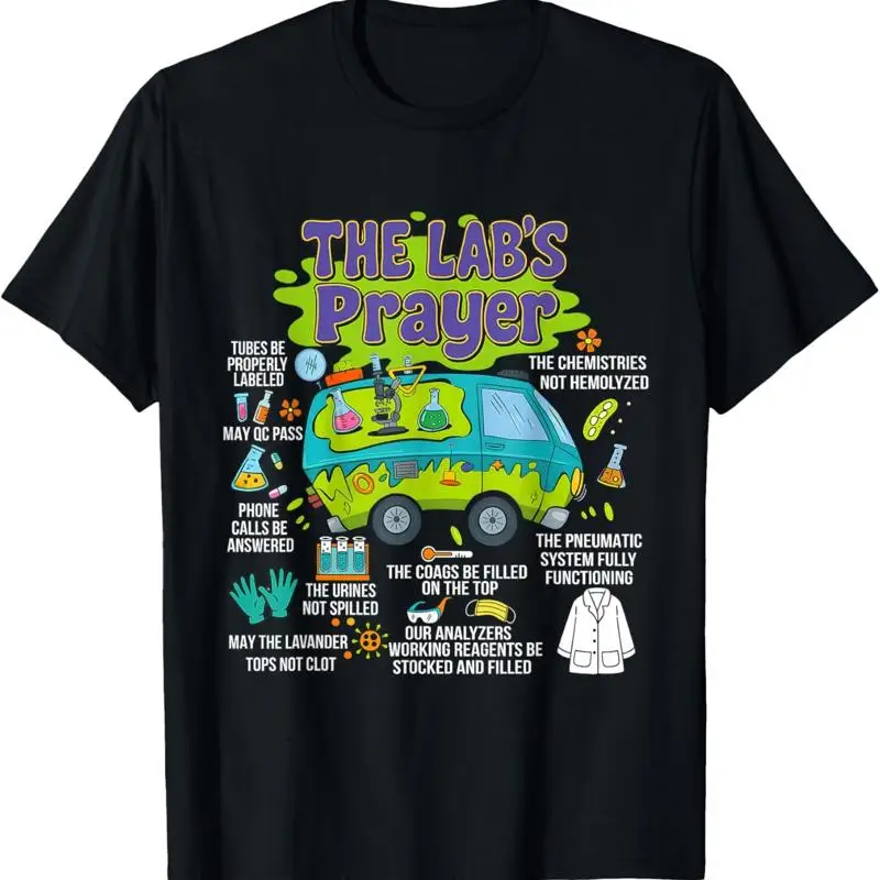 Medical Lab Week - Футболка для ученых-лаборантов The Lab Prayer