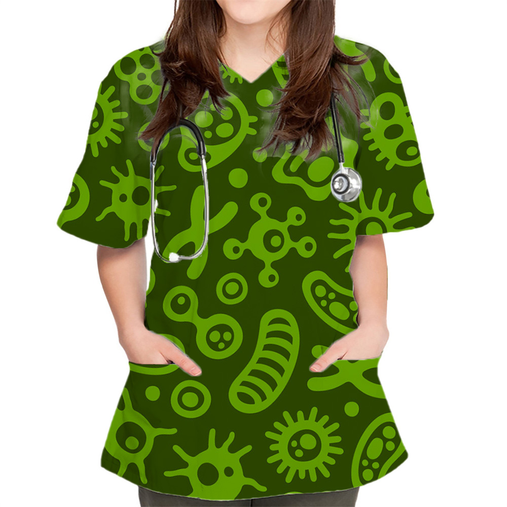 Новые женские топы с принтом « – обзор и цена Medical Lab Uniform