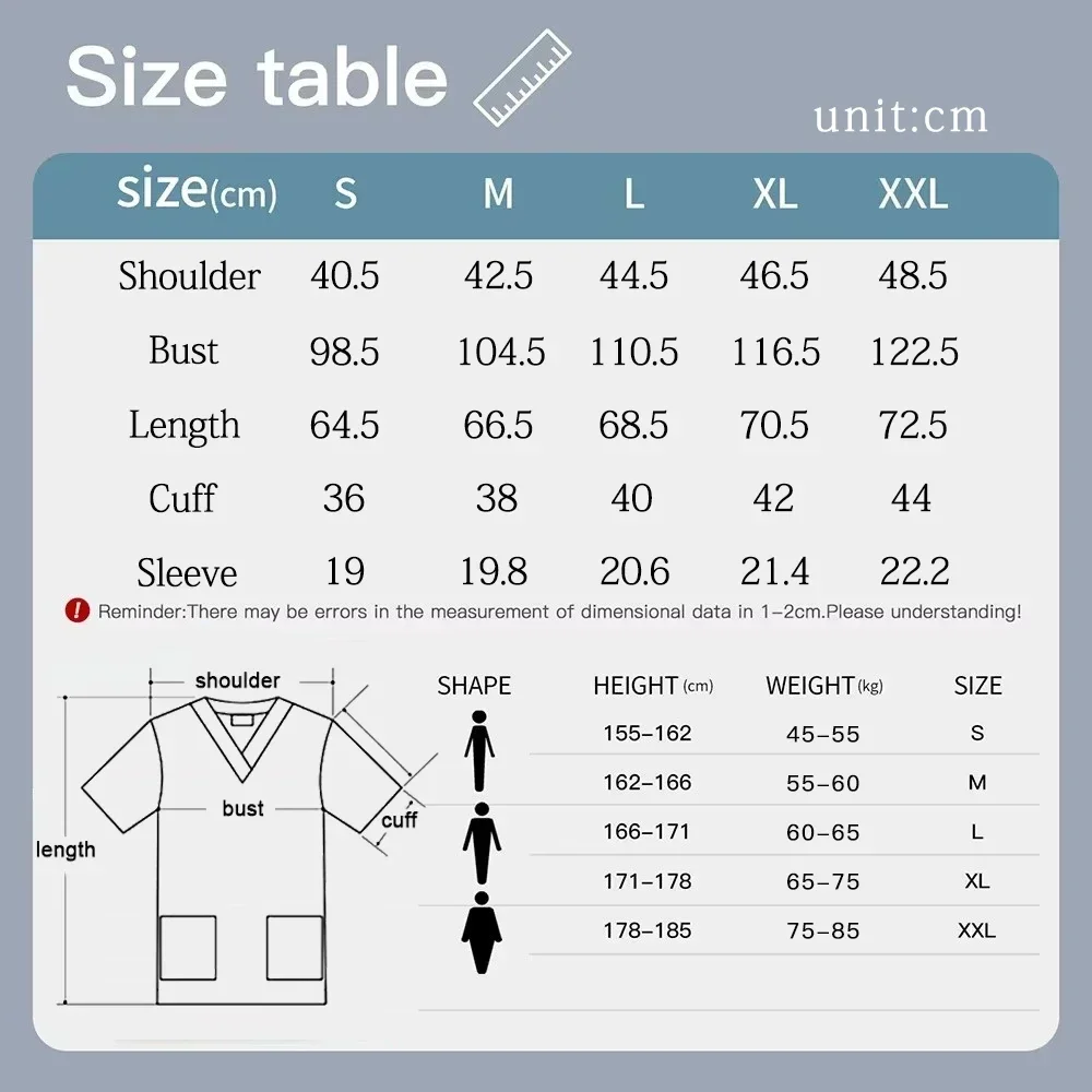 Women Short Sleeve V Neck Shir – обзор и цена Medical Lab Uniform