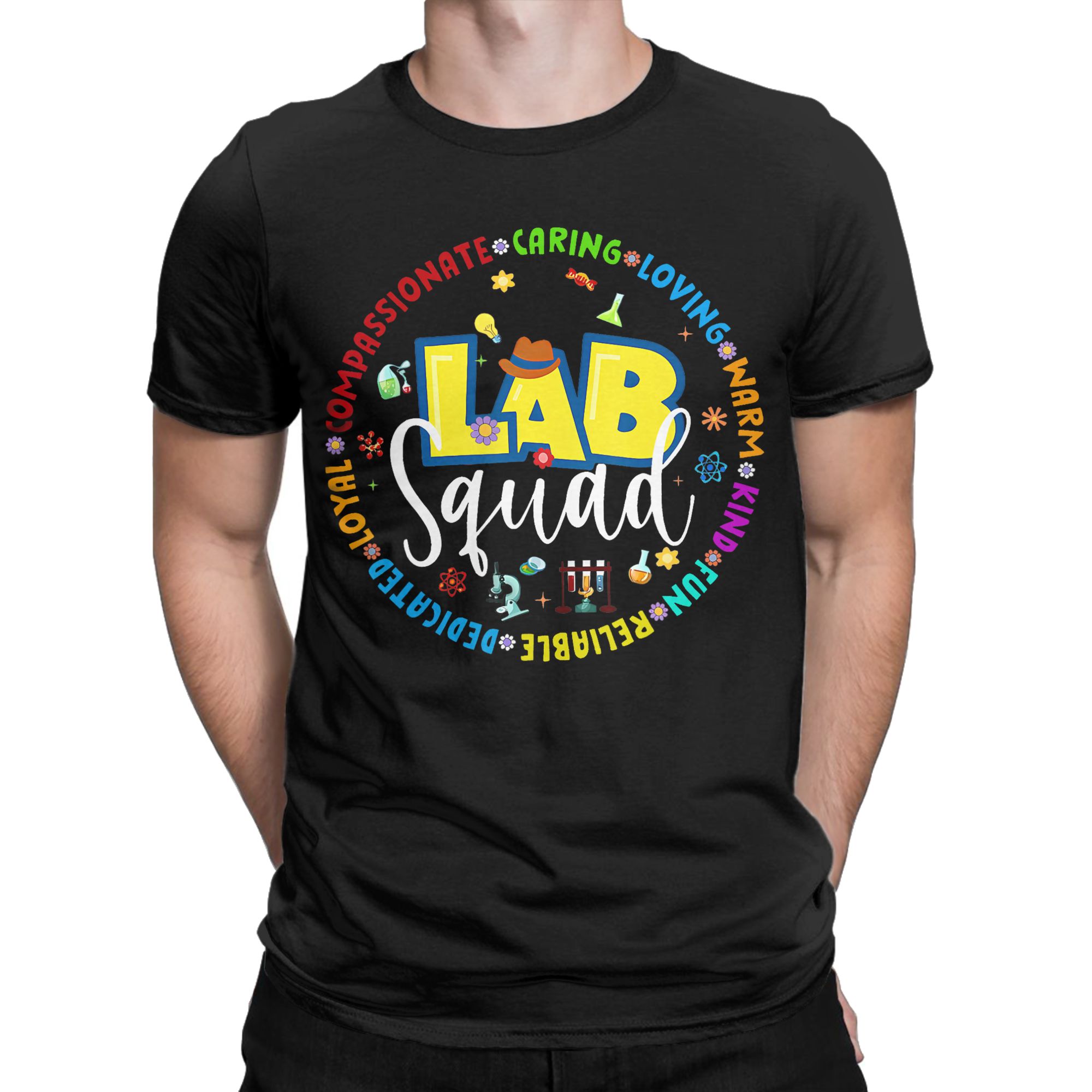 Футболка для мужчин Lab Squad  – обзор и цена Medical Lab Week
